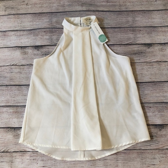 RD Style Tops - RD Style  Stitch Fix Halter Neck Blouse Size SP